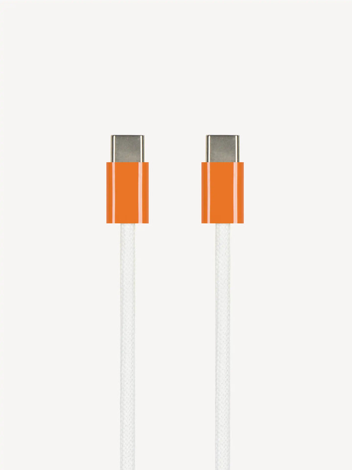 USB-C Kabel 60W gewebt | Farbe: Autumn | Länge: 1m