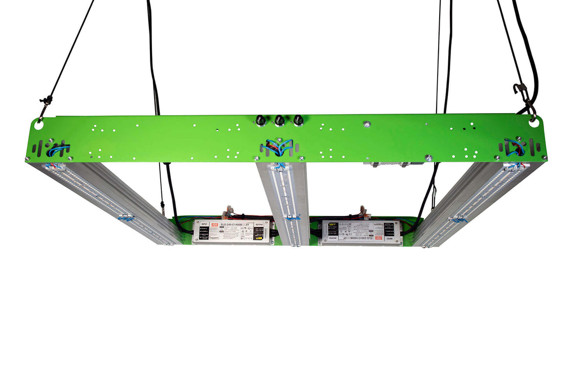 DIY-M-KIT 2 Long Series – Modular LED Grow Lamp Kit (150W per heatsink) | 3-channel, 0–10V dimmable