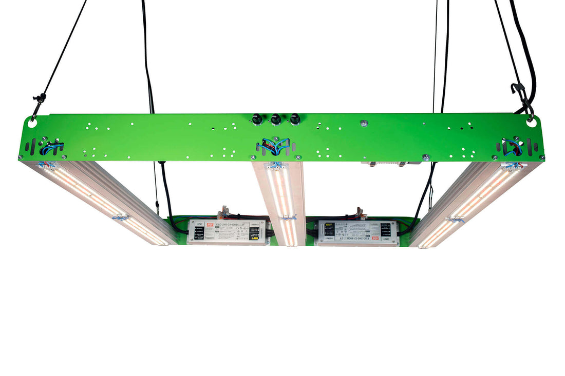DIY-M-KIT 2 Long Series – Modular LED Grow Lamp Kit (150W per heatsink) | 3-channel, 0–10V dimmable