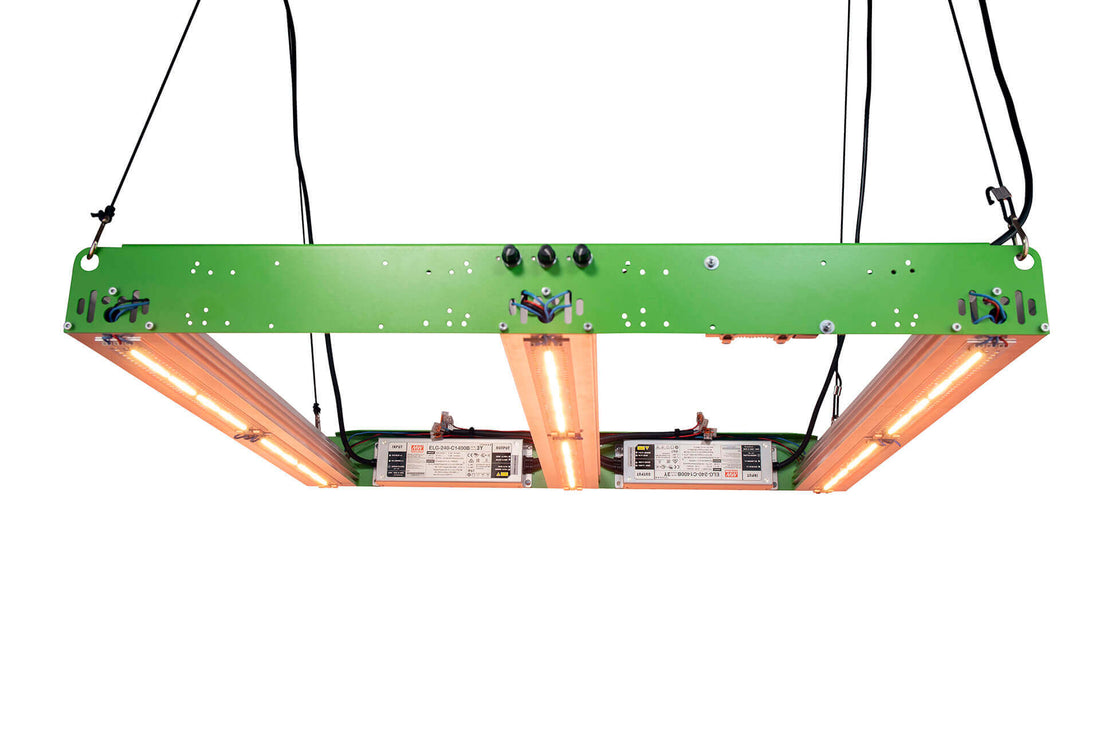 DIY-M-KIT 2 Long Series – Modular LED Grow Lamp Kit (150W per heatsink) | 3-channel, 0–10V dimmable
