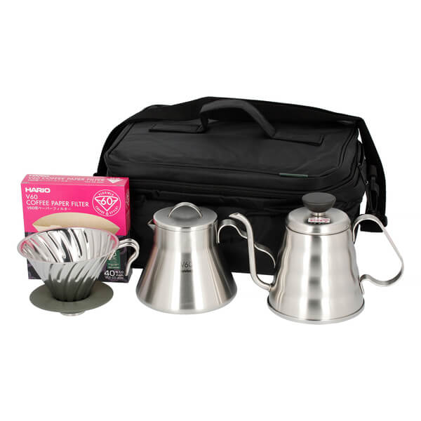Hario Outdoor Coffee Basic Set – Komplettes Reise-Kaffeekit