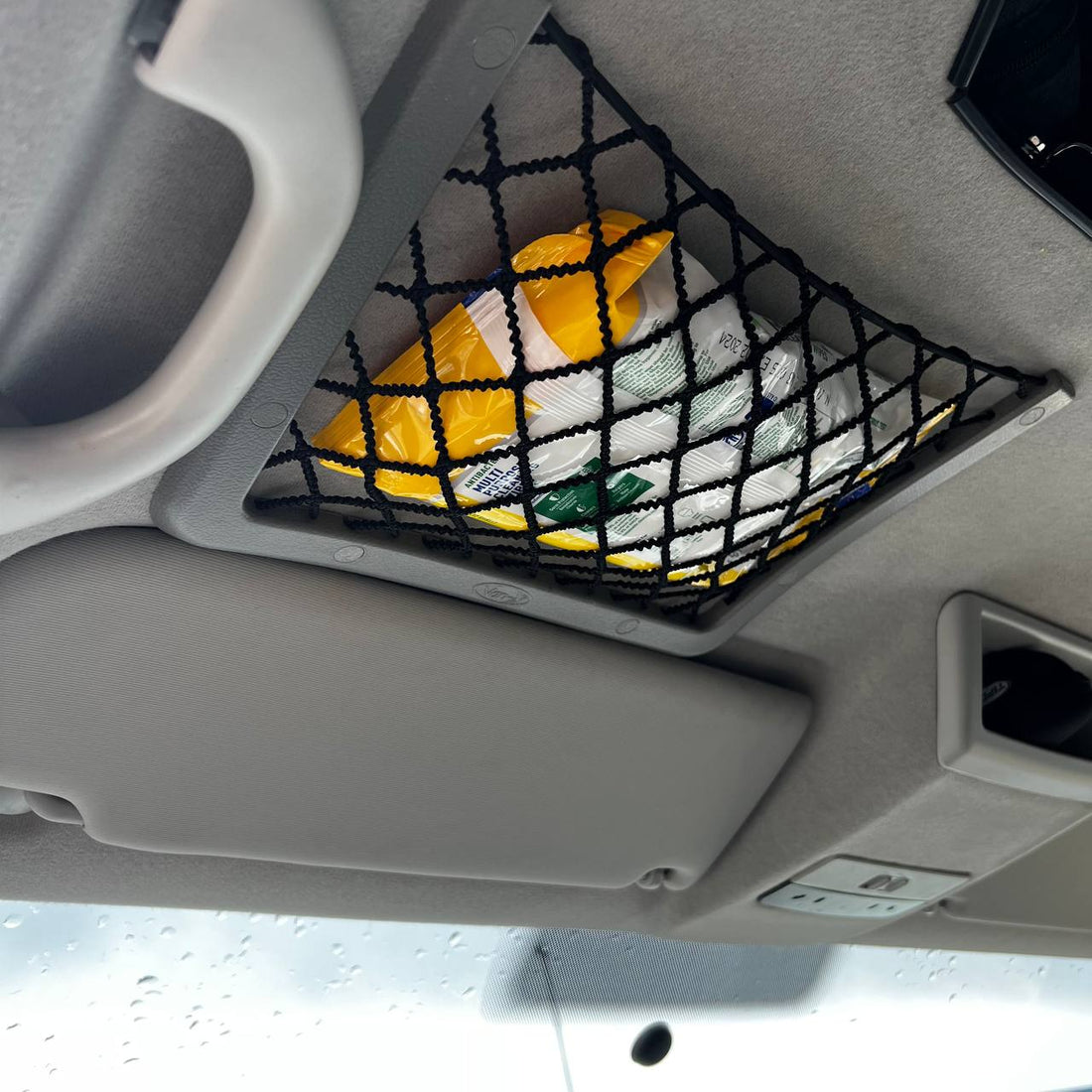 For VW T6, Storage Net Bundle Campervan Conversion Pocket (Large + Small)