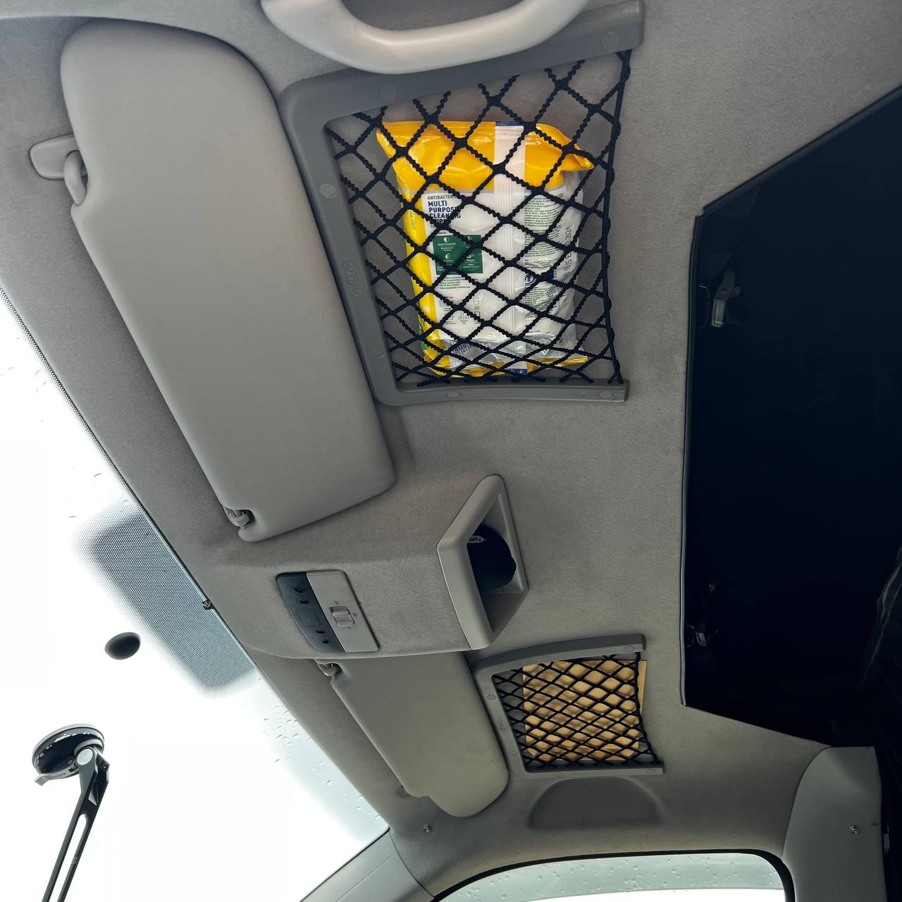 For VW T6, Storage Net Bundle Campervan Conversion Pocket (Large + Small)