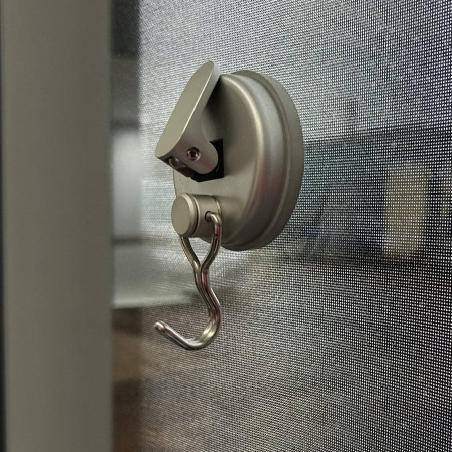 Van-X Suction Cup Hook with Lever – Strong Hanging Hook for Campervans & Vans, No Drilling Required