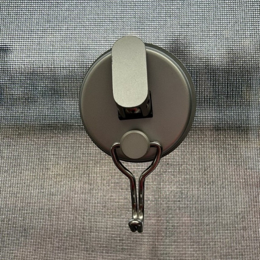 Van-X Suction Cup Hook with Lever – Strong Hanging Hook for Campervans & Vans, No Drilling Required