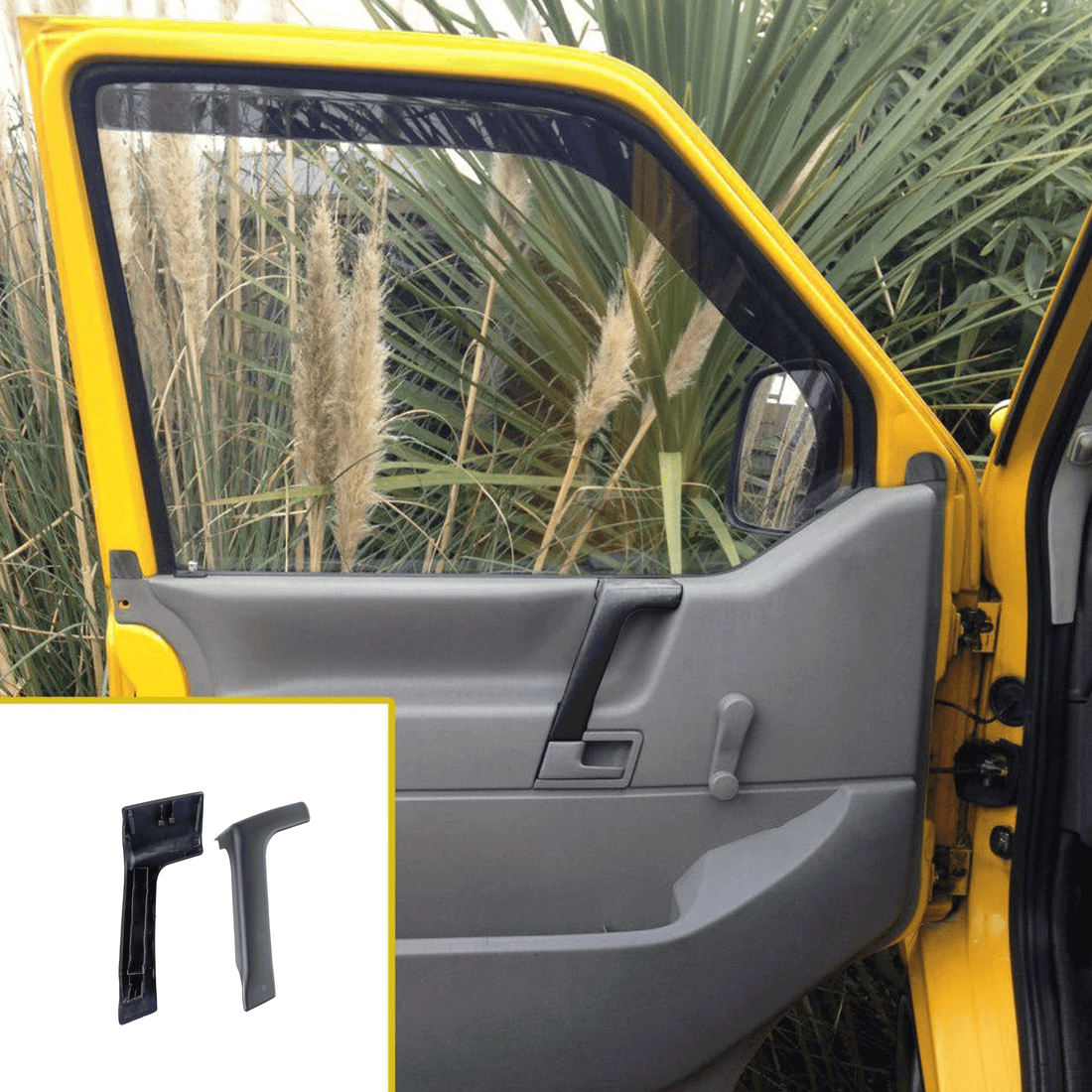 For VW T4 Transporter Inner Grab Handle Cap Cover – Black Replacement Part