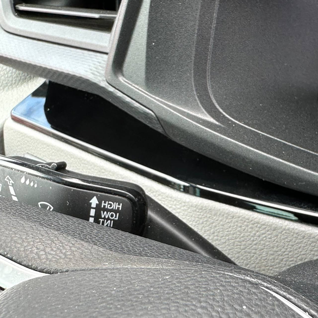 For VW T6.1 Transporter Dashboard Upgrade Van-X – Premium 4-Piece Gloss Black Lower Dash Trim &amp; Door Card Set