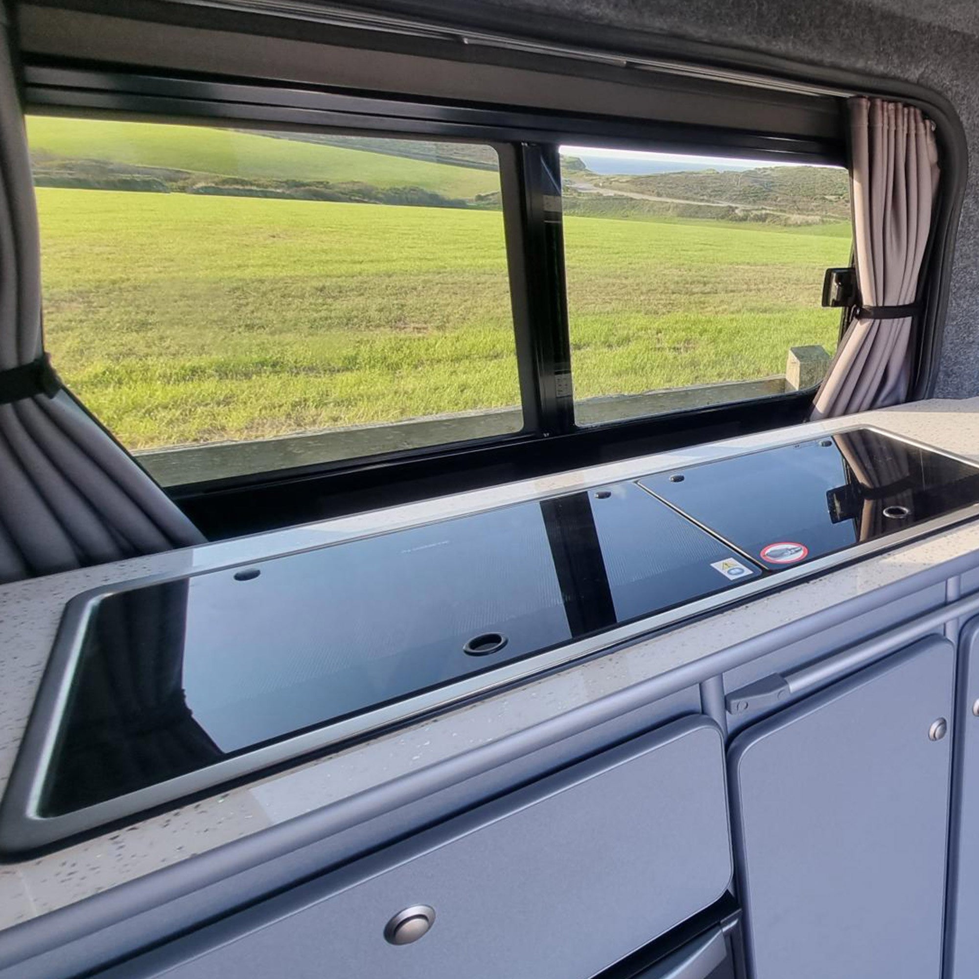 For Citroën Dispatch Premium 2 x Side Window Curtains Van-X