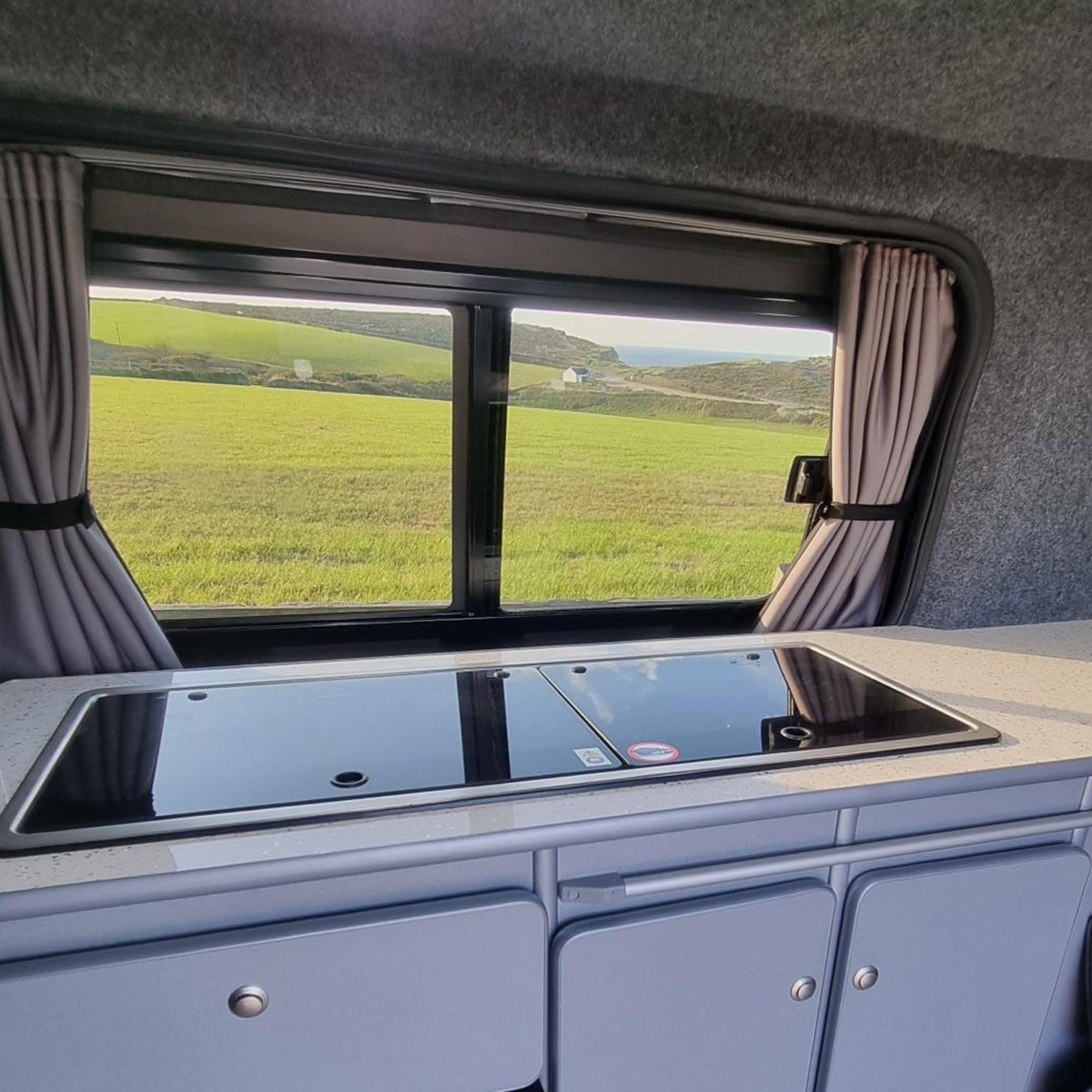 For Citroën Dispatch Premium 2 x Side Window Curtains Van-X