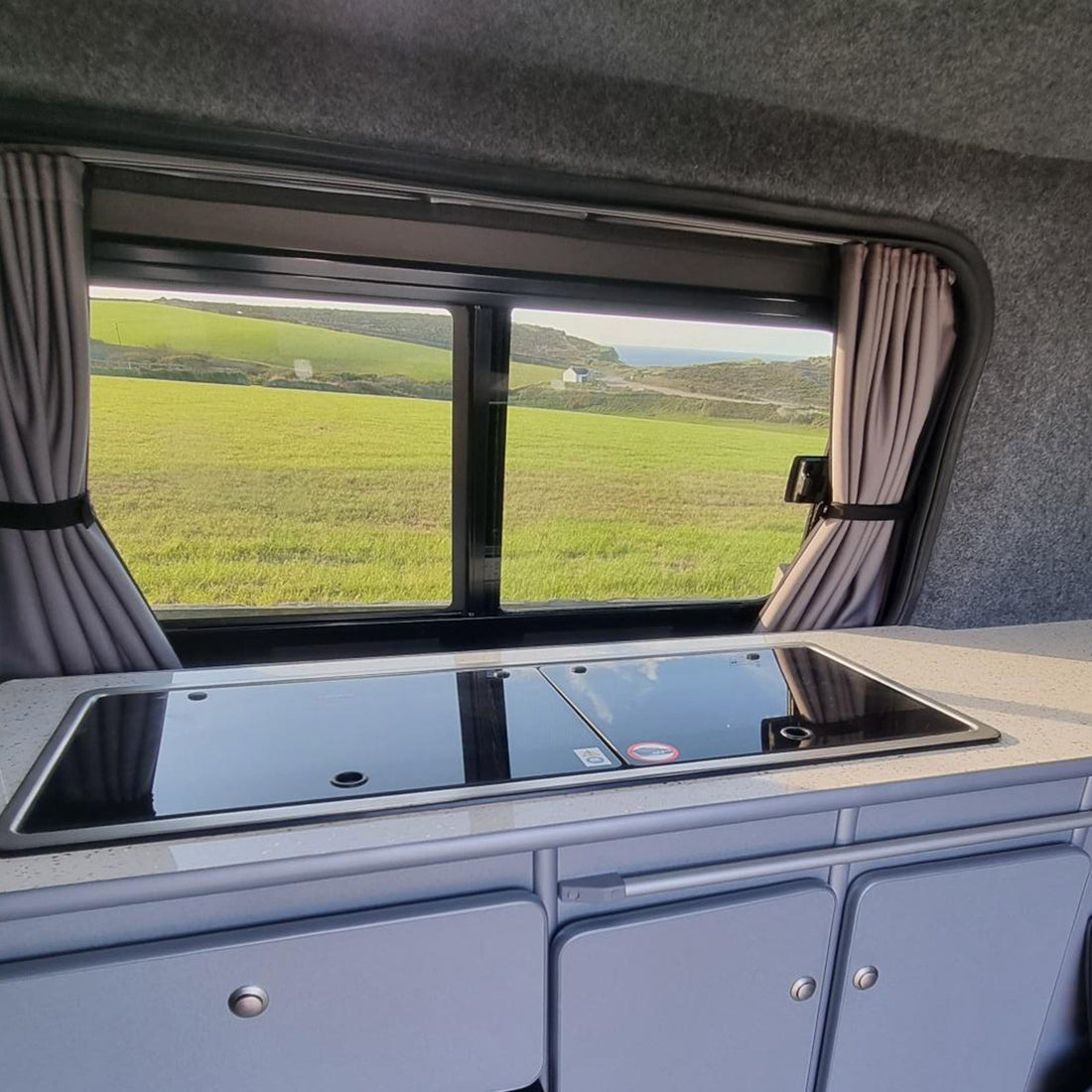 For Citroën Dispatch Premium 2 x Side Window Curtains Van-X