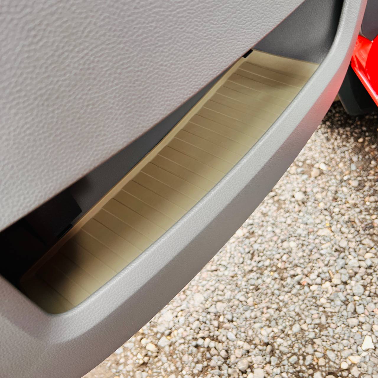 For VW Crafter New Shape Rubber Door Liner Pocket Inserts Gray