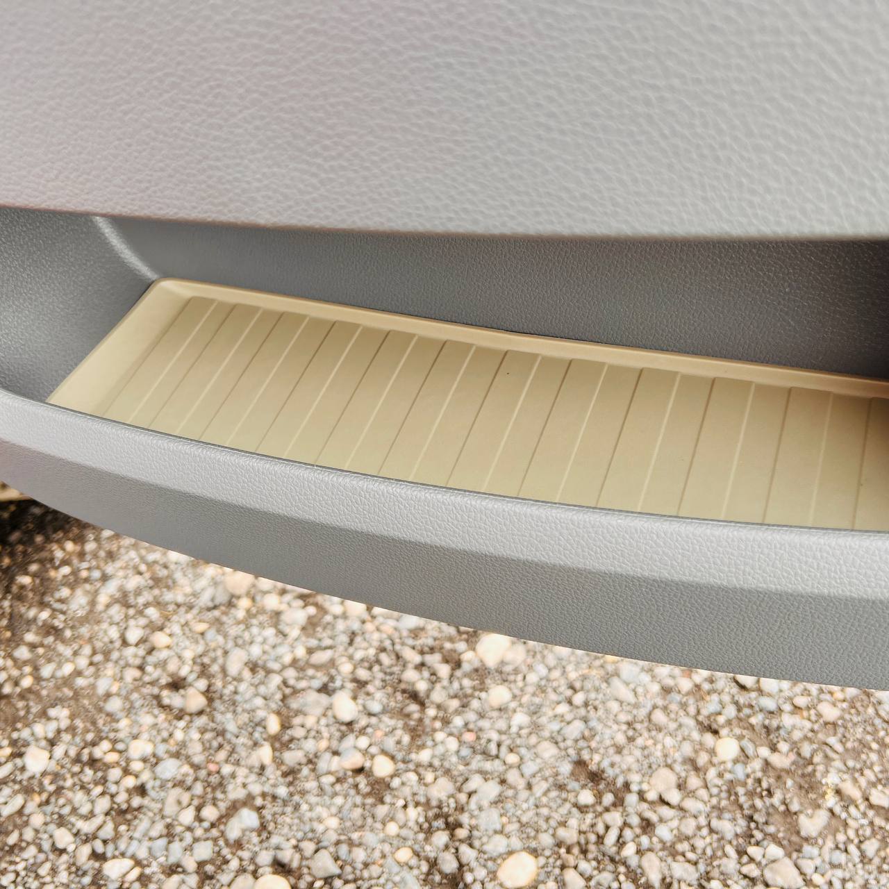 For VW Crafter New Shape Rubber Door Liner Pocket Inserts Gray
