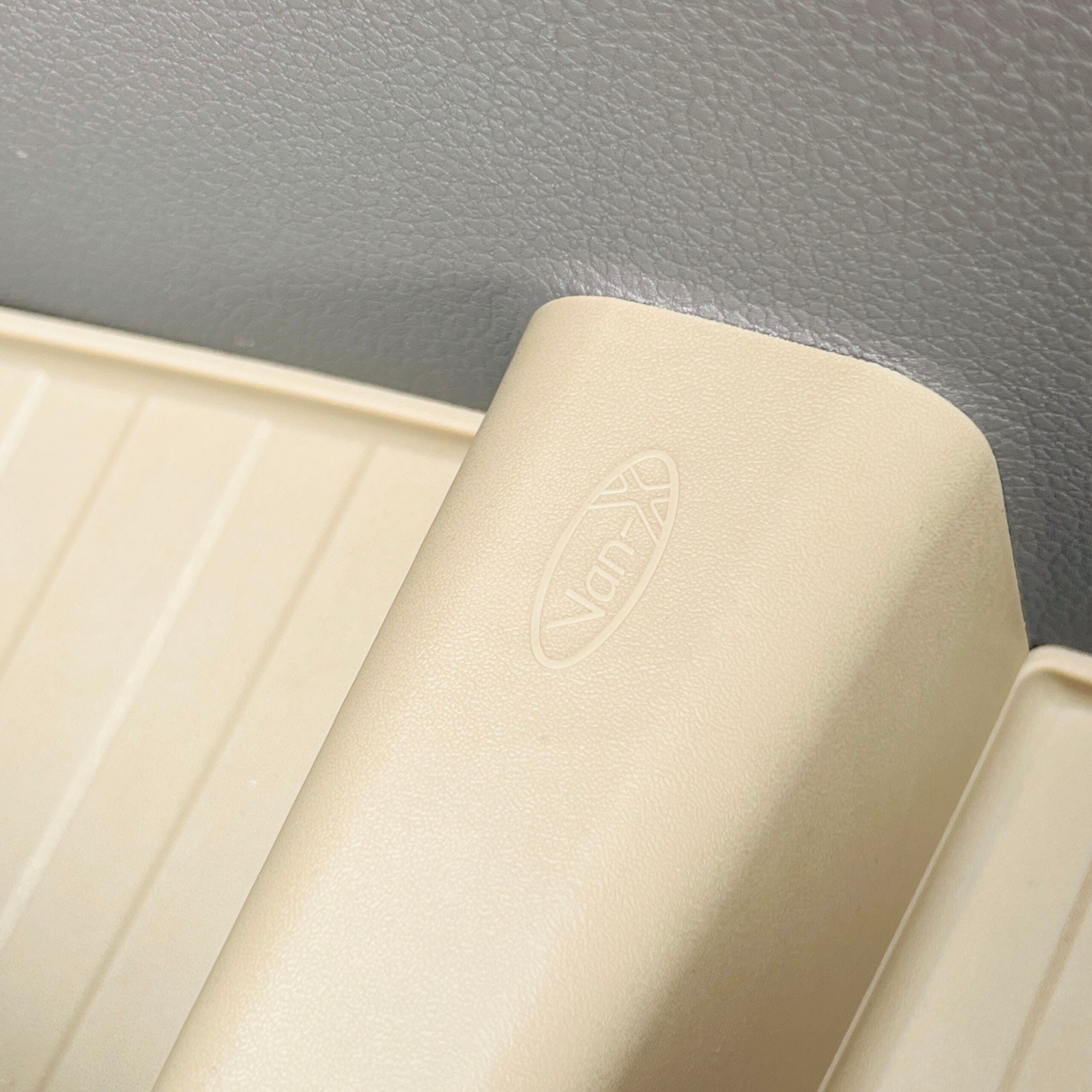 For VW Crafter New Shape Rubber Door Liner Pocket Inserts Gray