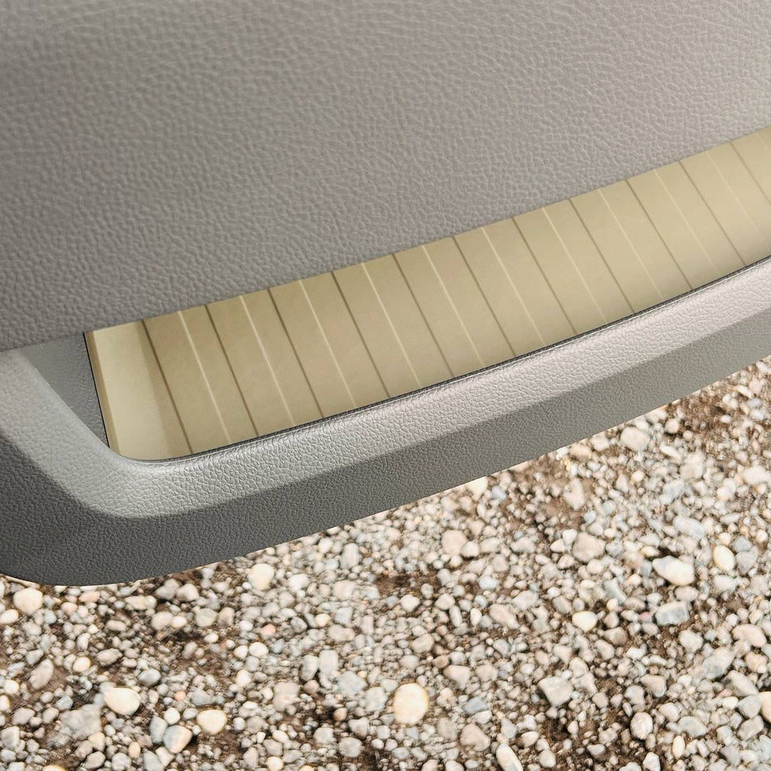 For VW Crafter New Shape Rubber Door Liner Pocket Inserts Gray