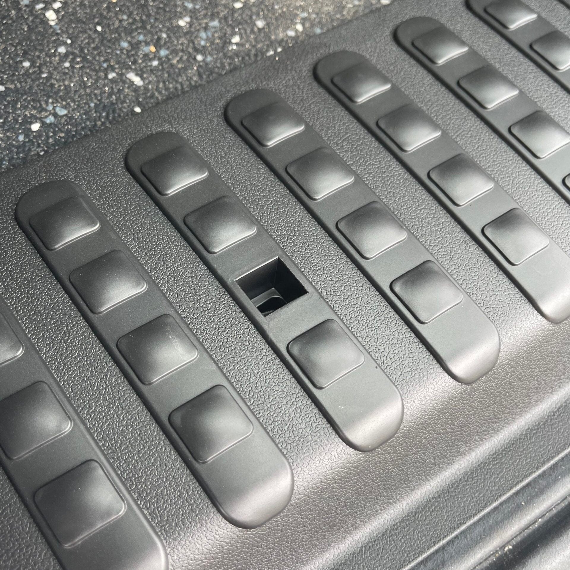 For VW T6 V3 Tailgate Rear Threshold Cover Campervan Conversion Parts Including Screws and Caps