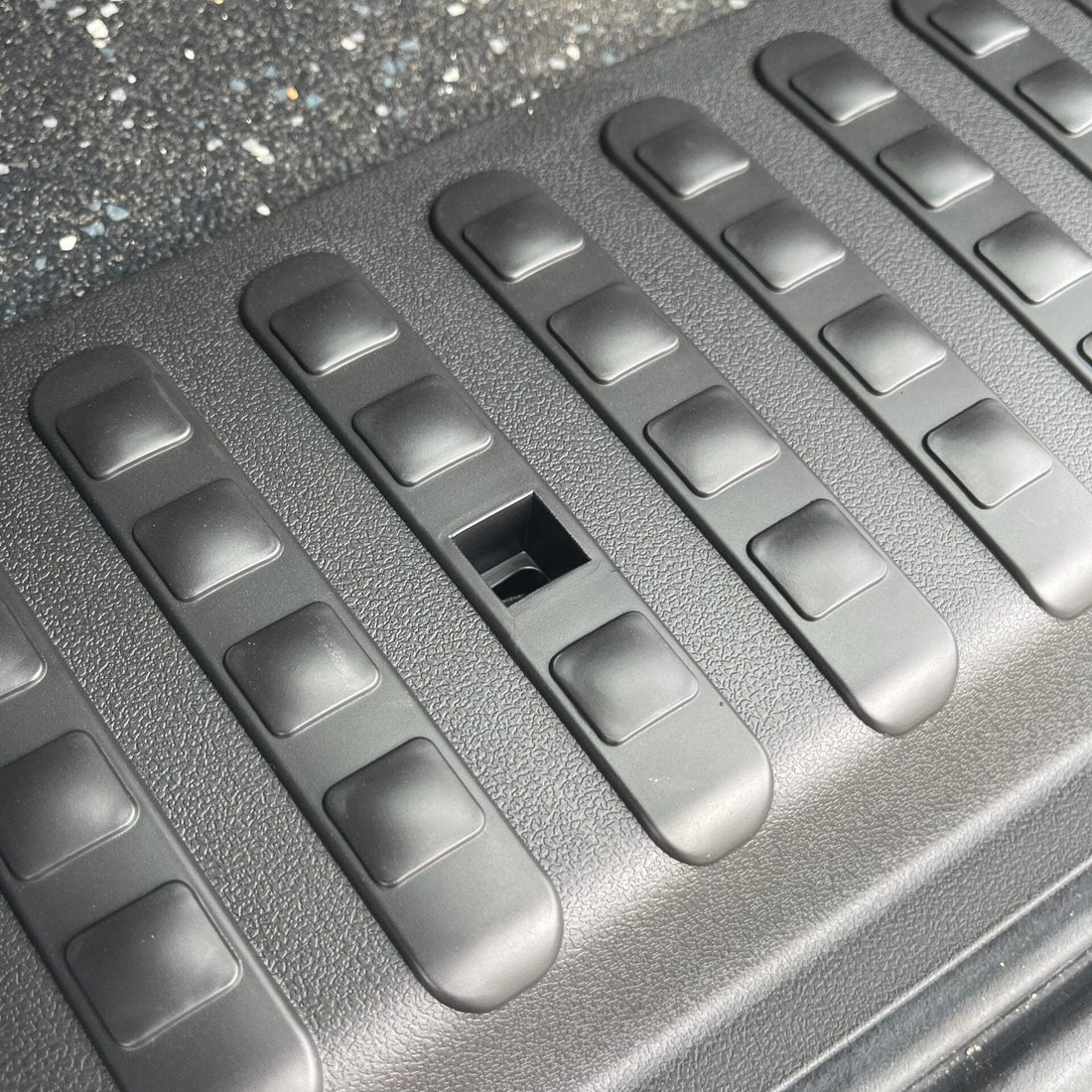 For VW T6 V3 Tailgate Rear Threshold Cover Campervan Conversion Parts Including Screws and Caps