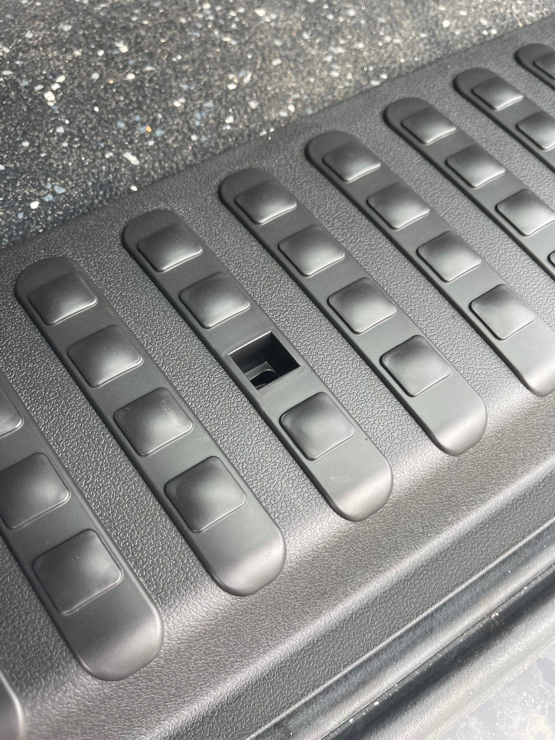 For VW T6.1 V3 Barndoor Rear Threshold Cover Camper Conversion Parts Including Screws and Caps