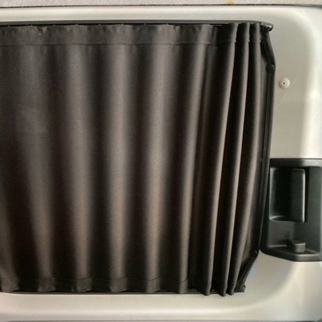 For VW Caddy Premium 2 x Side Sliding Door Window Curtains Van-X