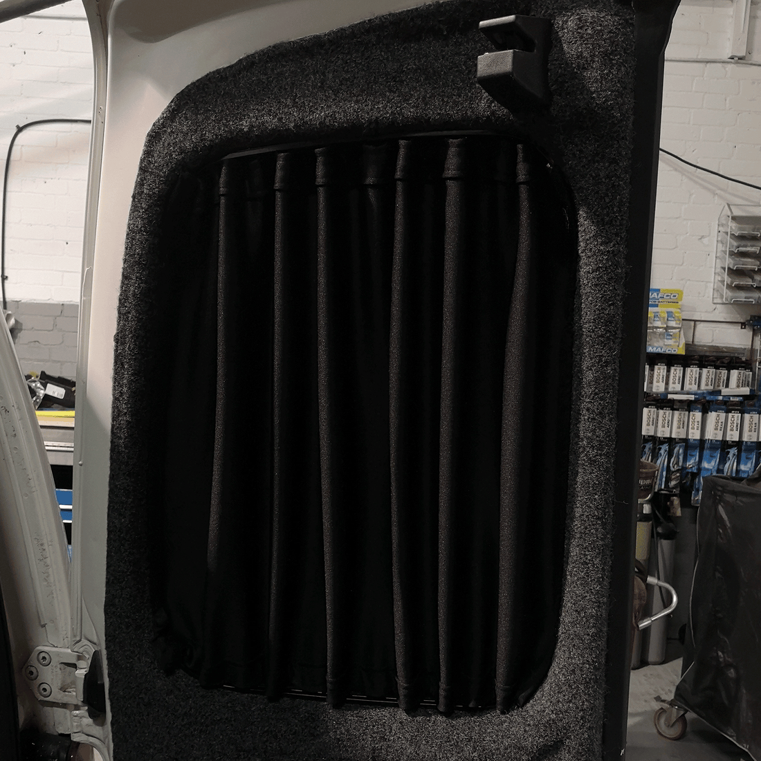 For Toyota Proace Premium Window Curtains - Black/Black - CREATE YOUR OWN BUNDLE! Van-X