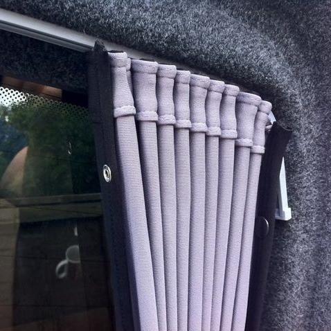 For Ford Transit Custom Premium 1 x Barndoor Window Curtains Van-X