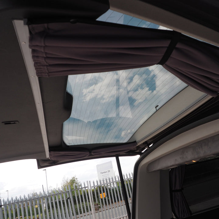 For Opel Vivaro Premium 1 x Tailgate Window Curtains Van-X