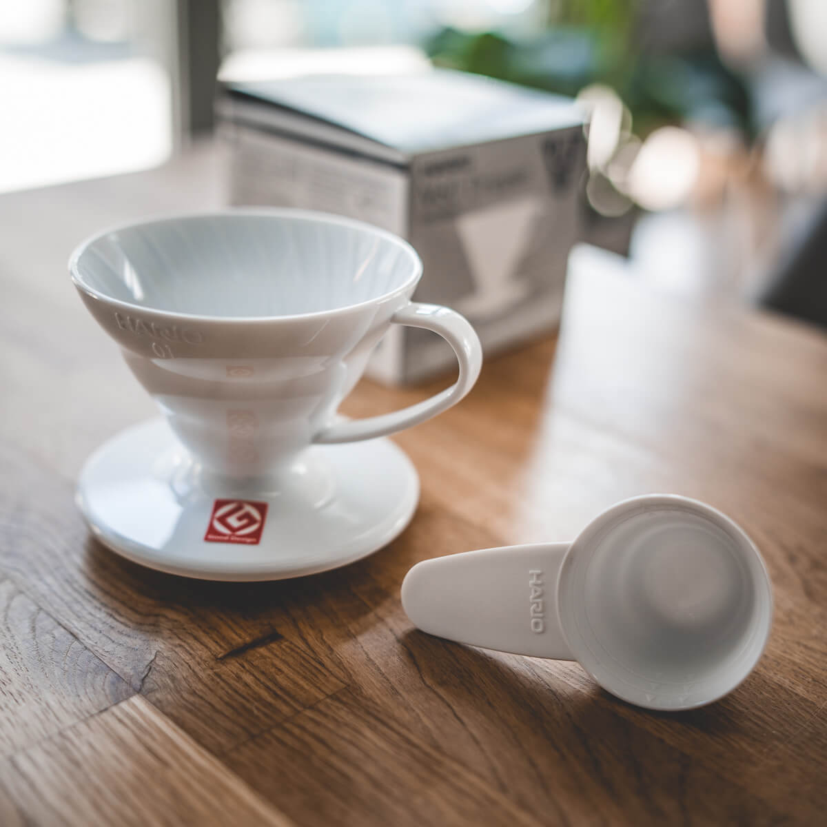 Hario V60-01 Plastic Dripper – Lightweight & Durable Pour-Over Coffee Maker
