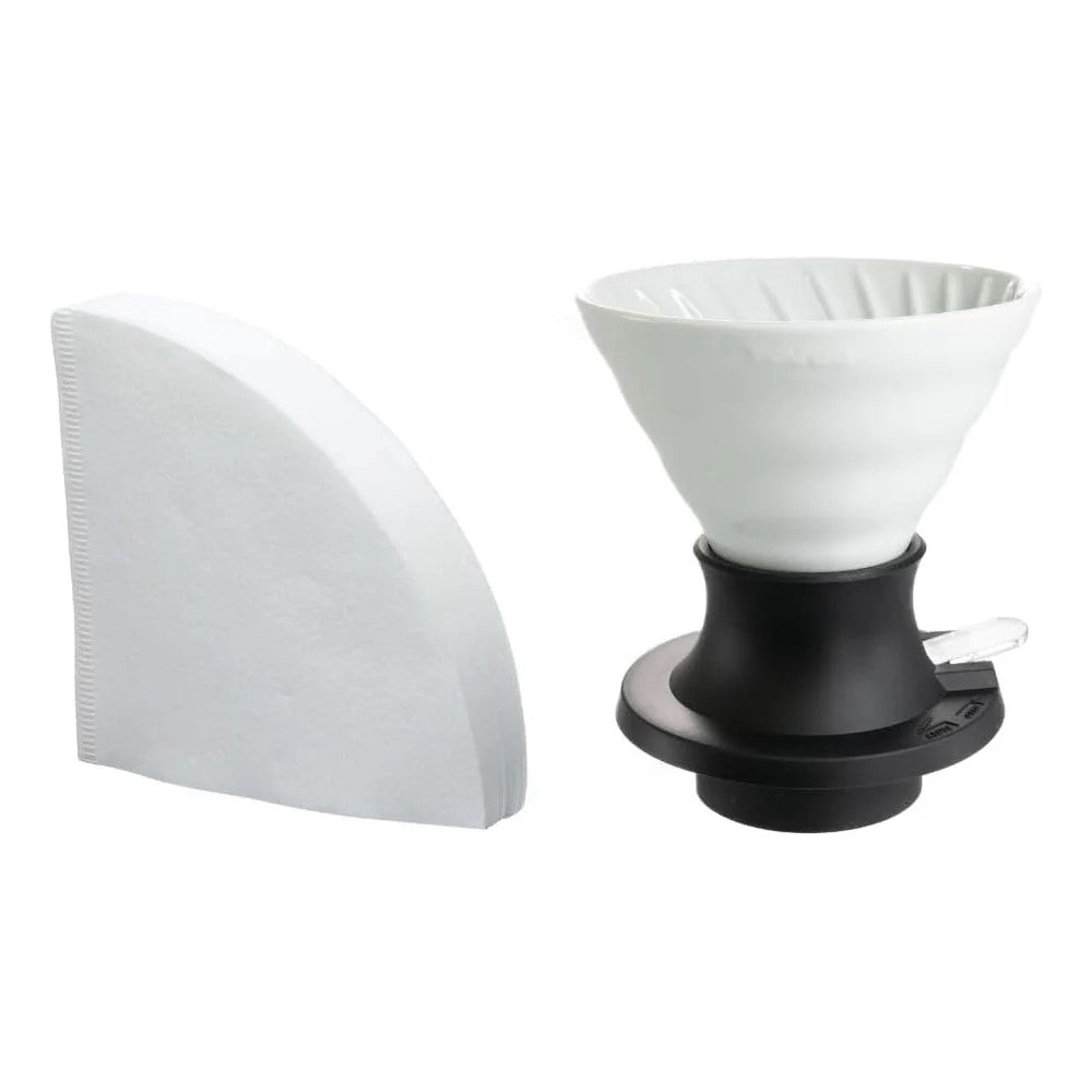 Hario Ceramic Immersion Switch V60-02 – Precision Immersion & Pour-Over Brewer