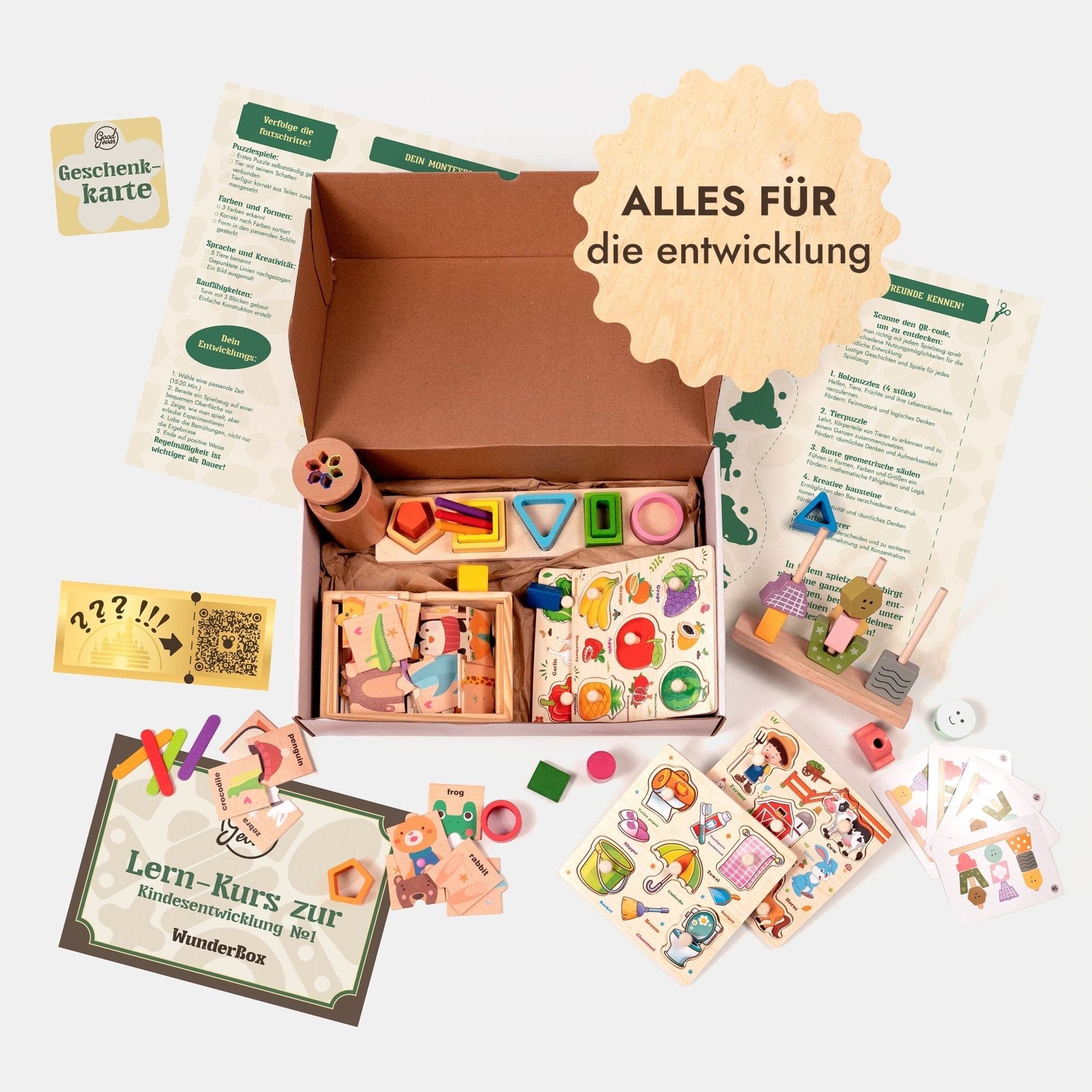 WunderBox 1-3 Years - Developmental Boxes for the Little Ones