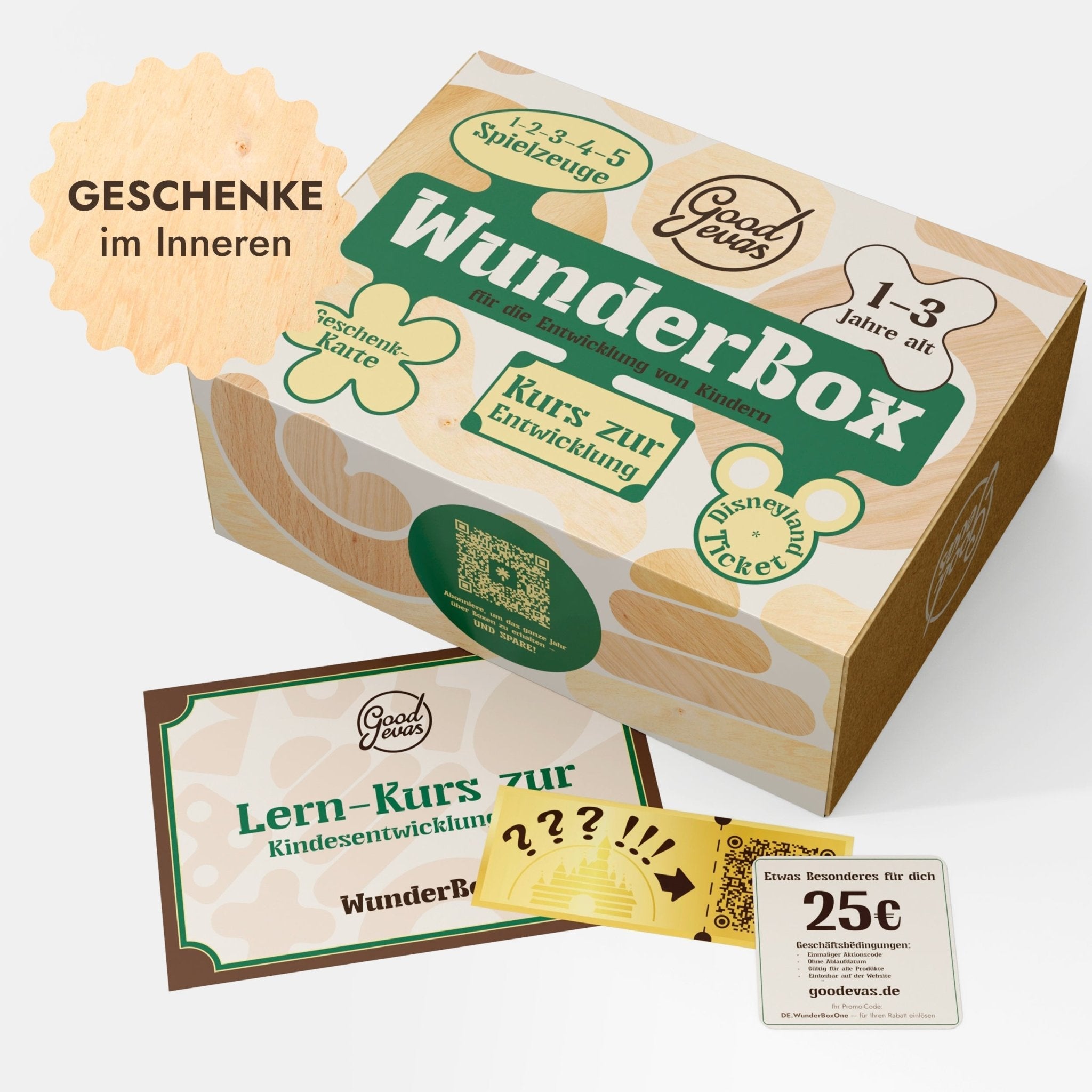 WunderBox 1-3 Years - Developmental Boxes for the Little Ones