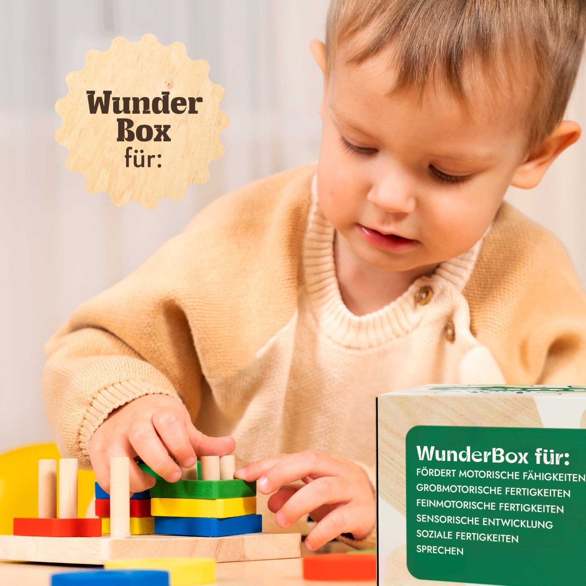 WunderBox 1-3 Years - Developmental Boxes for the Little Ones