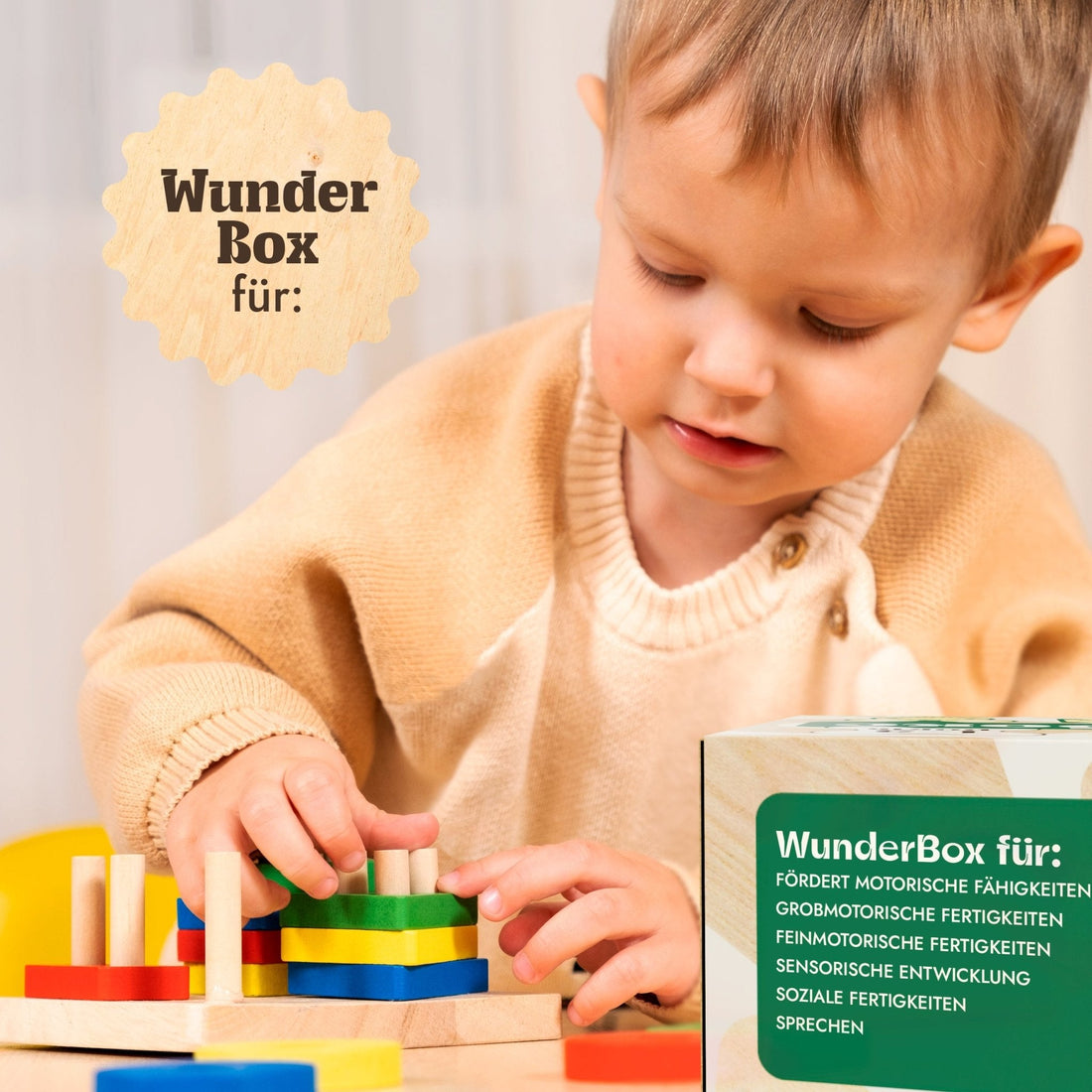 WunderBox 1-3 Years - Developmental Boxes for the Little Ones