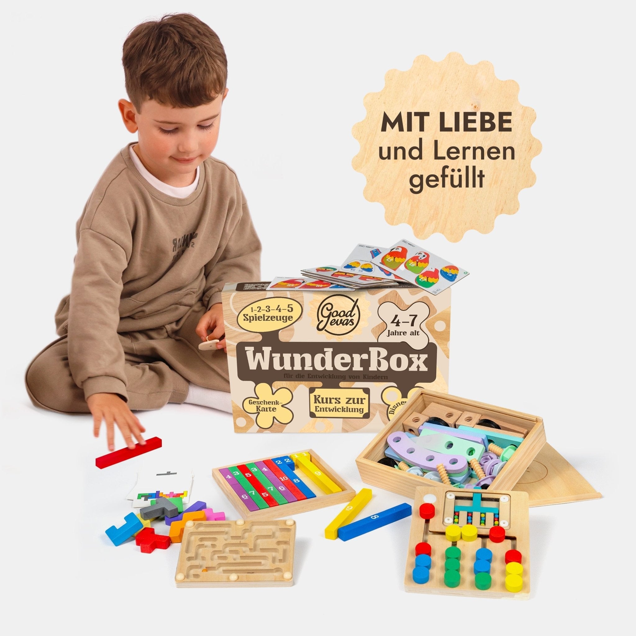 WonderBox Ages 4-7 - Development in a Playful Format